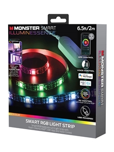 Monster Smart RGB Light Strip - 6.5ft