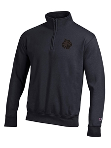Tonal Black 1/4 Zip