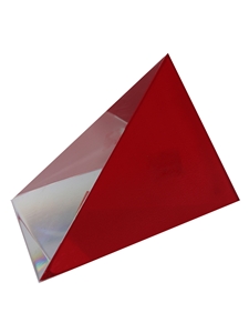 Paperweight Pyramid Black Award (Customizable)