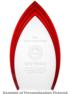Multi-step Flame Acrylic Award