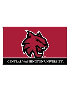 Crimson Wildcat Flag