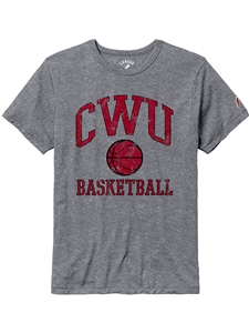 CWU Basketball TriBlend Tee