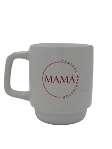 White CWU Mama Mug