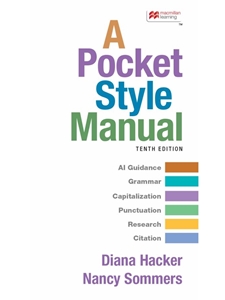 IA:ENG 484: A POCKET STYLE MANUAL