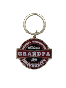 Grandpa Brass Custom Keychain