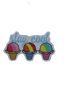 Stay Cool Shaved Ice Sticker