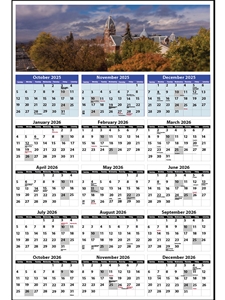 2026-2027 Academic Wall Calendar
