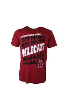 CWU Wildcats Crimson Tee
