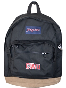 CWU Black Jansport Backpack