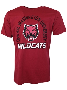 Central Washington Crimson Tee