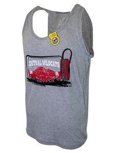 Central Wildcats Gray Tank