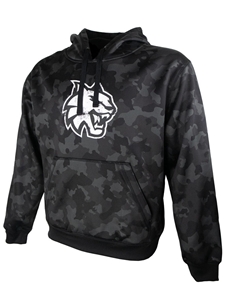 Black Camo Side Facing Hood