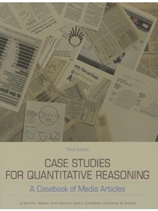 SPECIAL ORDER: CASE STUDIES FOR QUANT REASONING - NO REFUNDS