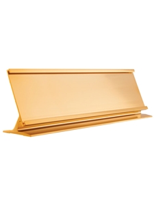 Wildcat Shop Desk Name Plate Holder Acrylic Gold Assorted