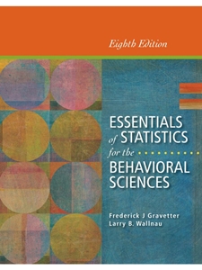 ESSEN.OF STAT.F/BEHAVIORAL SCI. (LL)