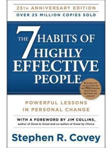 (OUT OF PRINT - NOT IN CAP) 7 HABITS OF HIGHLY EFFECT.PEOPLE-ANNIV.