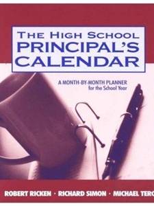 HIGH SCHOOL PRINCIPAL'S CALENDAR