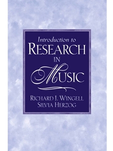 INTRODUCTION TO RESEARCH IN MUSIC