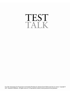 TEST TALK
