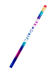 METALLIC RAINBOW WILDCATS PENCIL