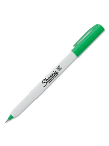 Green Ultra Fine Sharpie Marker