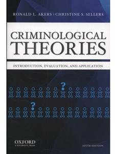 CRIMINOLOGICAL THEORIES