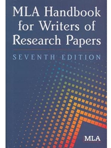 MLA HDBK.F/WRITERS OF RESEARCH PAPERS