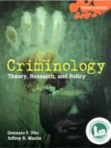 CRIMINOLOGY