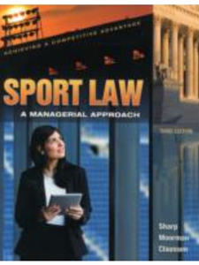 SPORT LAW:MANAGERIAL APPROACH