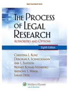 PROCESS OF LEGAL RESEARCH