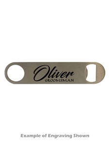 Stainless Steel Bottle Opener (Customizable)