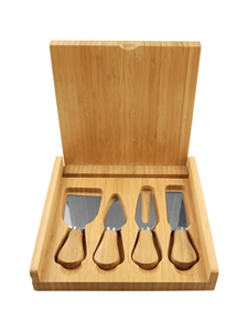 Bamboo Cheese Set (Customizable)