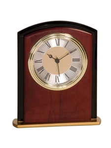 Mahogony Clock (Customizable)