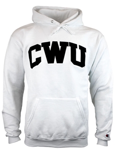 CWU White Champion Hood