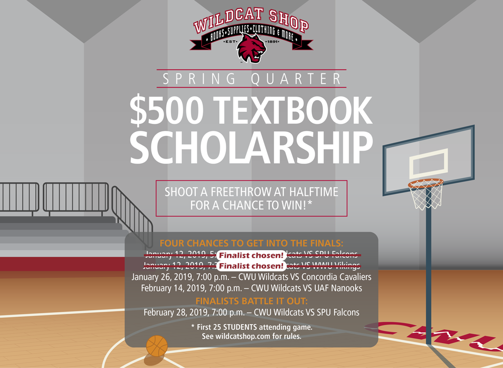 Wildcat Shop Textbook Scholarship